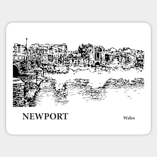 Newport Wales Sticker
